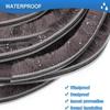 10M Slide-in Door Window Weather Stripping Soundproof Brush Strip Card Slot Pile Weatherstrip for Door Frame Windows Sash Sealer