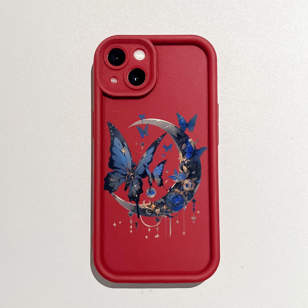 Soft Silicone Square Ladders Cartoon Pattern Full Cover Camera Protection Shockproof Case for iPhone Infinix Tecno Vivo