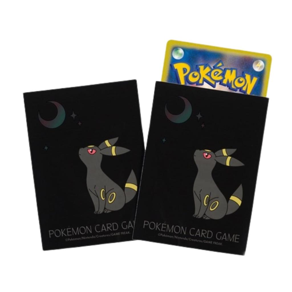 POKEMON Středový originální štít na karetní hru Pokemon Polypropylen Premium Gloss Moonlight and Blackie (PP)