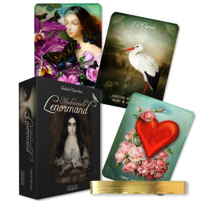 [Autentyczne] Karty Mademoiselle Lenormand Gabriela Sancheza [Zawiera japoński papier ze znaczeniami kart Lenormand] Wróżenie z Tarota