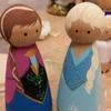 20 Pack Wooden Peg Doll Bodies Unfinished Plain Blank Decorative DIY- - Give Children The Holiday