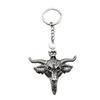 Trendy Punk Star & Skull Pendant Keychain