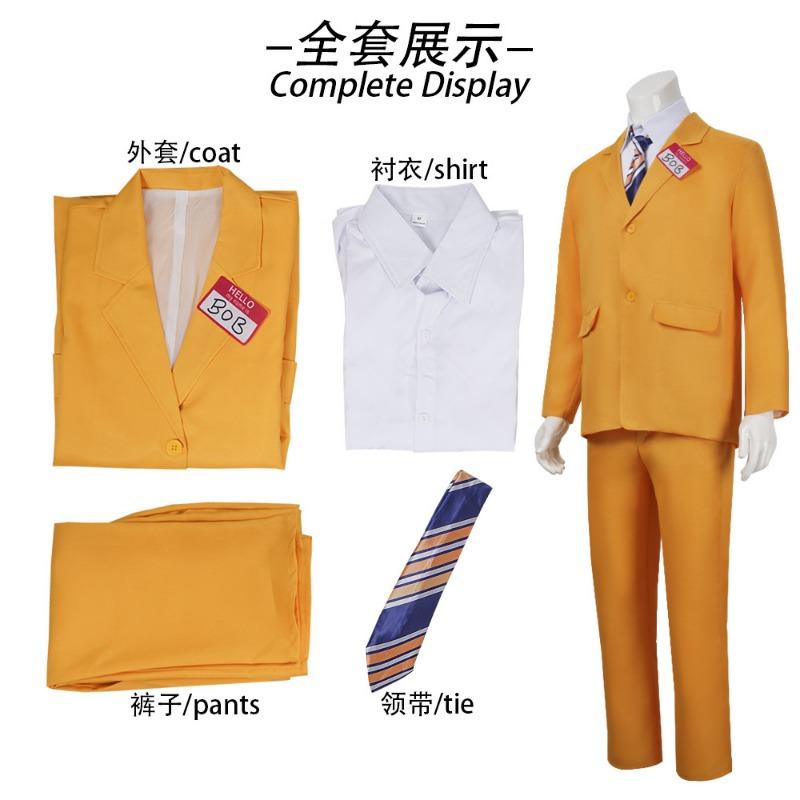 Halloween Magus Suit Beetle Juice Yellow Suit Stage Performance Suit