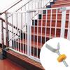 Baby Gate Banister Adapter Y Spindle Rods Pressure Mount Safety Gate Safety Rods Ensure Long Service for Stair Railings