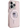 Karl Lagerfeld Klhmp15Lhfccnop Iphone 15 Pro 6.1 Różowy/Pink Hardcase Iml Choupette Magsafe