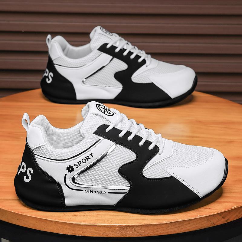 

Новые туфли мужские сетчатые нескользящие и износостойкие повседневные модные повседневные туфли мягкая подошва легкие кроссовки для бега мужские туфли 39