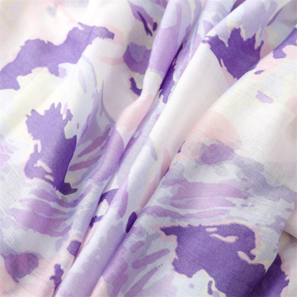 Korean Tassel Viscose Shawl Scarf Elegant Women Hijab Shawls Fashion Soft Thin Scarf Female