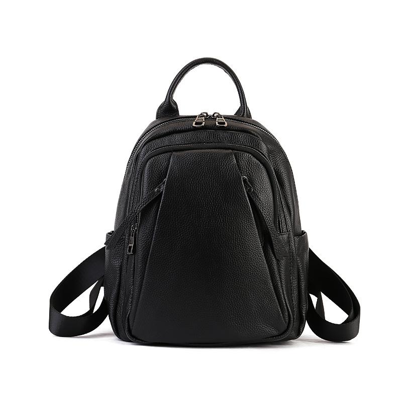 Dámský cestovní batoh Advanced Sense Bag Hovězí kůže Velkokapacitní batoh Vícevrstvý batoh