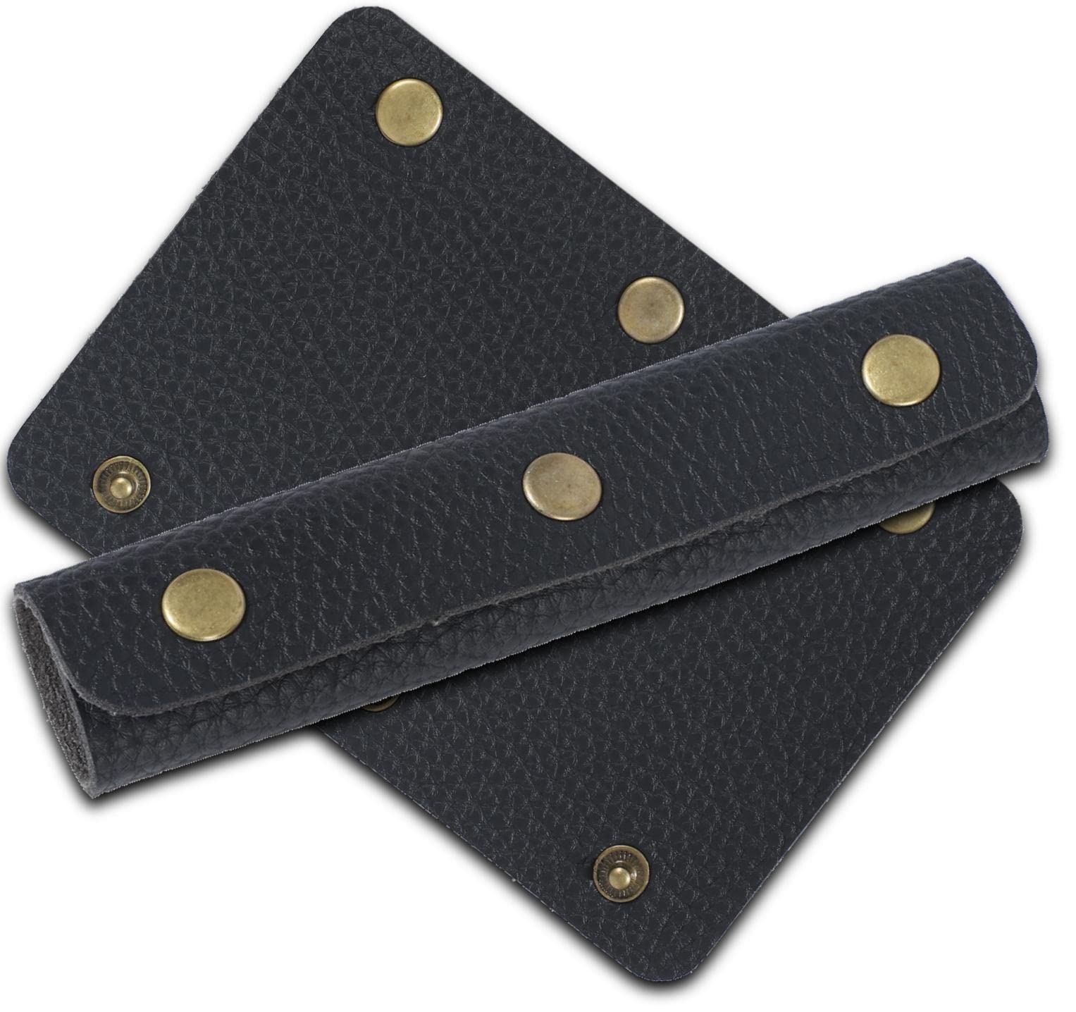 

Ручка для сумки Тоут ПУ Корзина Набор из 2 [fogman] Чехлы, Тип с 3 кнопками, Сумка, Сумка, (черный) чёрный