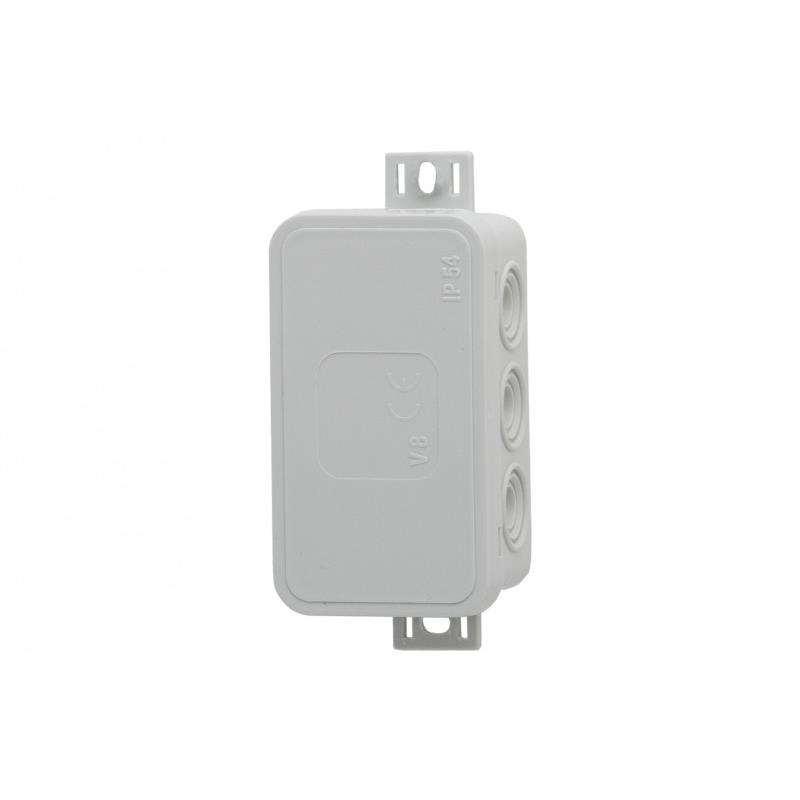 Puszka Hermetyczna V8, Termoplast 80X45X41 Ip54, Szara - Klik, 8 Osłabień F1.0260