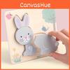 Wooden Animal Puzzle For Kids With Educational Cognitive Skills For Early Learning Toys