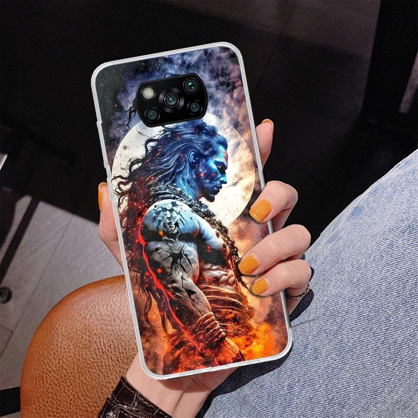 Lord Shiva Hindu God Buddha India Phnoe Case for Xiaomi Poco X5 X6 X7 Pro X4 Gt F7 Ultra M8 M7 Redmi 15C 15 13C 13 12C 12 Unique