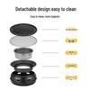 Korean Smokeless Charcoal Grill: Round Table Metal Iron BBQ & Tea Brewing Stove for Outdoors
