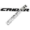 MPC4 Honda CRIDER 3D Metal Car Stickers 20cm Side Fender Badge Styling Logo Emblem Decals Rear Trunk Accessories for 2011 2023 2025 M