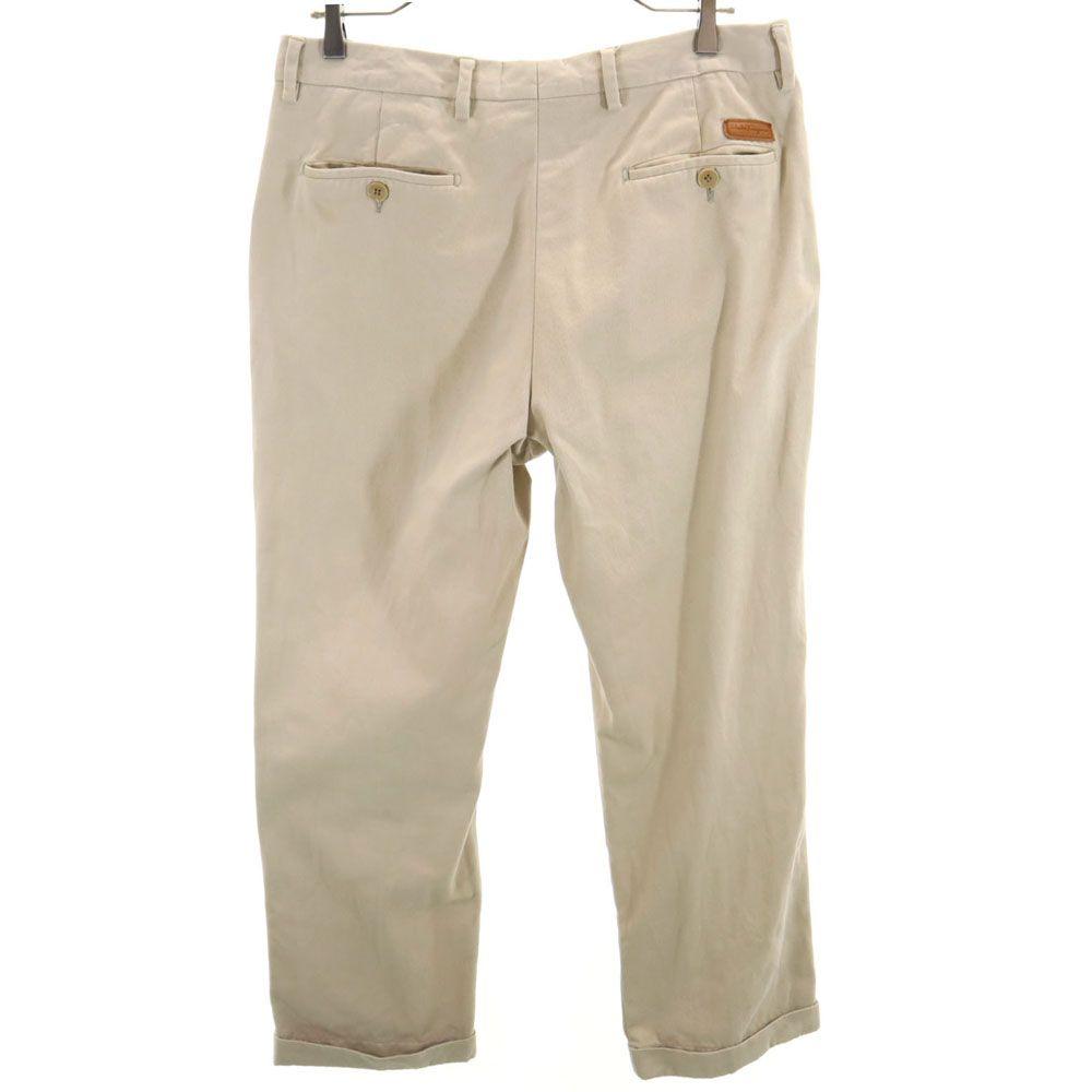 Salvatore Ferragamo Made In Italy Chino Pants 50 Beige Men's Used
