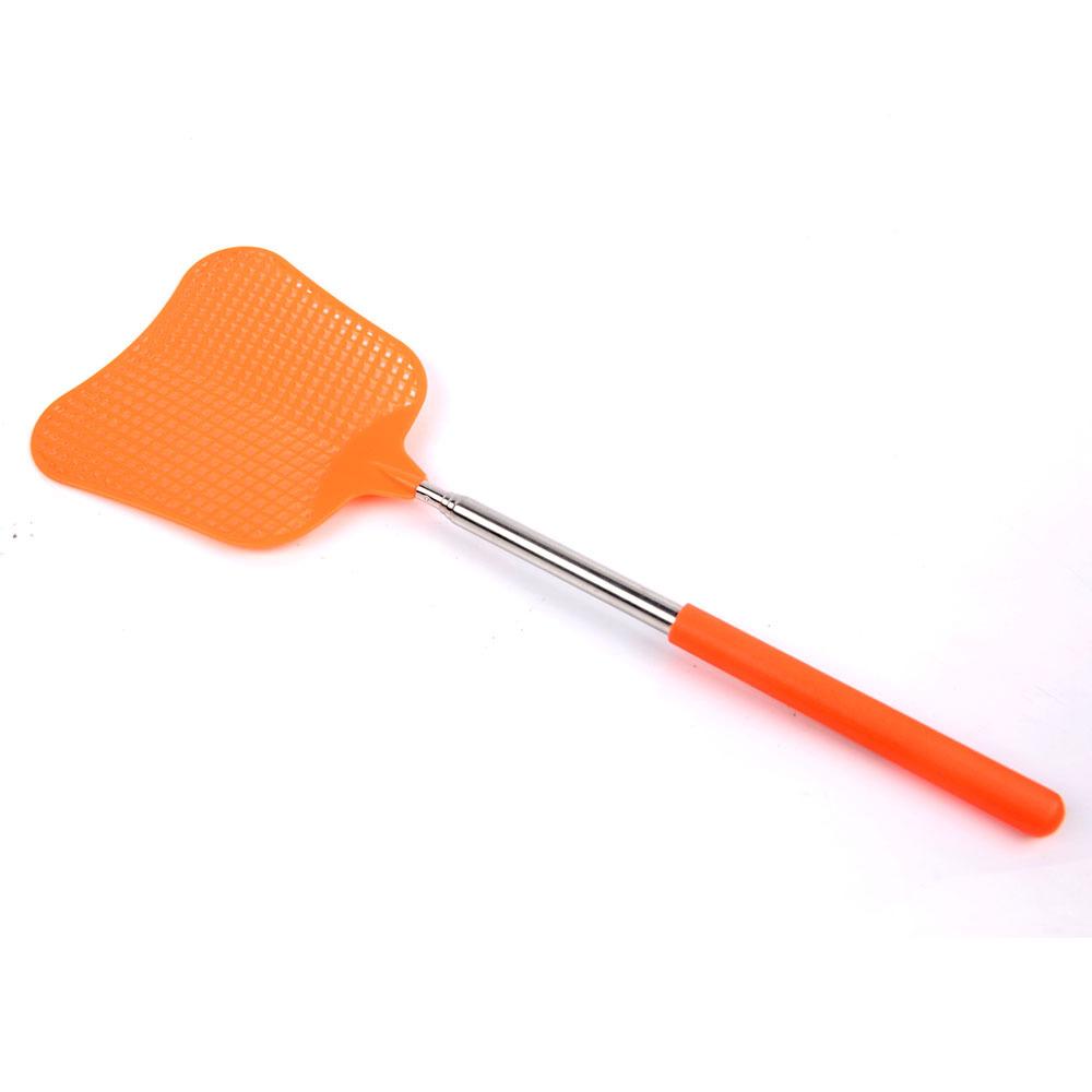 Teleskopisk Fluesmekker Plast Stor Insektsmekker som Virker med Forlengbare Håndtak i Rustfritt Stål for Innendørs og Utendørs