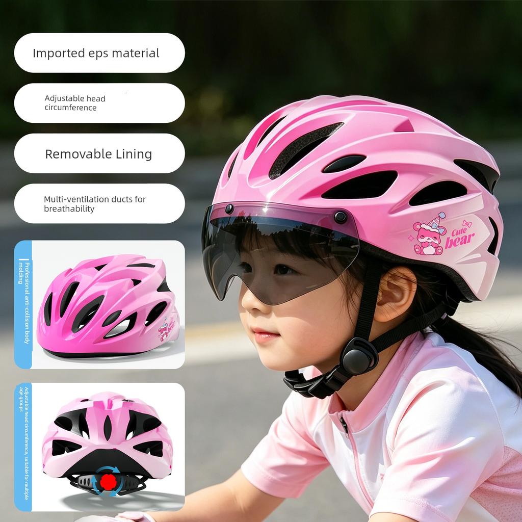 Children's Bicycle Riding Helmets, Roller Skating Protective Gear, Knee Pads, Skating Sports, Girls' Skateboards, Balance Bikes, Men's Safety Helmets