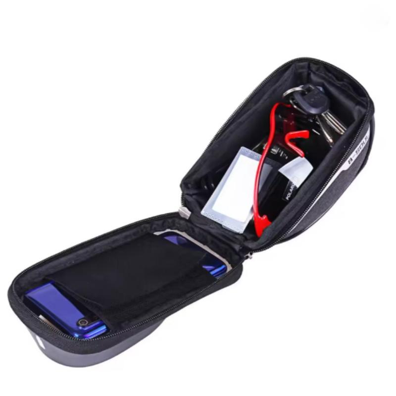 Waterproof Bike Bag Front Head Tube Handlebar Mount Bag Case Holder Touch Screen Cycling Bags Mobile Phone Bicycle Accessories