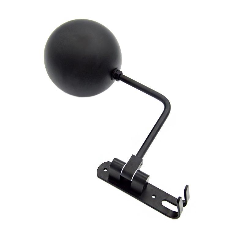 Wall-Mounted Punch-Free Motorcycle Helmet Rack: Anti-Deformation Hat Storage Display