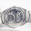 Used New Glass ORIENT Blue Dial Men's New Battery 1970s