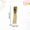 Handmade Metal Tassel Star Epaulet Armbands for Suits and Wedding Dresses