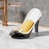 Creative Personality High Heel Soap Holder: Punch-Free, Draining Suction Cup for Bathroom and Toilet