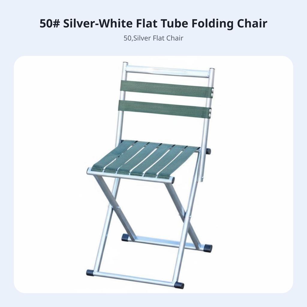 Foldable Stool With Spinerest Foldable Design Foldable Chair With Spinerest Space-Saving Long-Lasting For Fishing