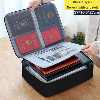 Document Storage Bag Organizer Files Folder Ticket Credit Card Certificates Handbag Home Office Organizer Accessories Supplies