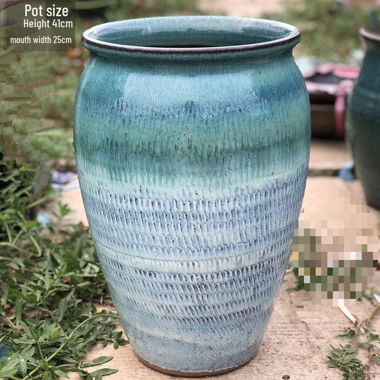 Extra Large Ceramic Succulent & Flower Pot for Trees and Plants