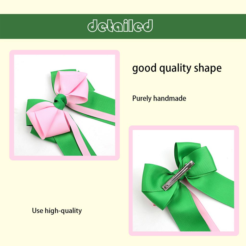 Hair Bows Hair Clip Hair Ribbon Ponytail Holder Styling Accessories Slides Metal Clips Hair Ornament for Women Girls