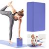 EVA Yoga Block Solid Color Yoga Balance Bricks Moisture-Proof High Density Yoga Blocks Body Shaping Yoga Blocks for Yoga Pilates
