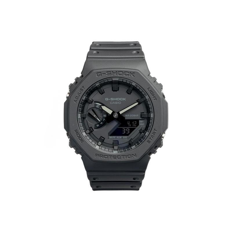 CASIO Custom Collection Quartz Movement Watch Unisex Black Dial GA-2100-1A1(Watch8--)