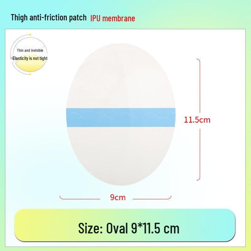 Bing Pai Anti-Chafe Transparent PU Film Stickers: Prevent Thigh & Heel Abrasion, Waterproof & Invisible