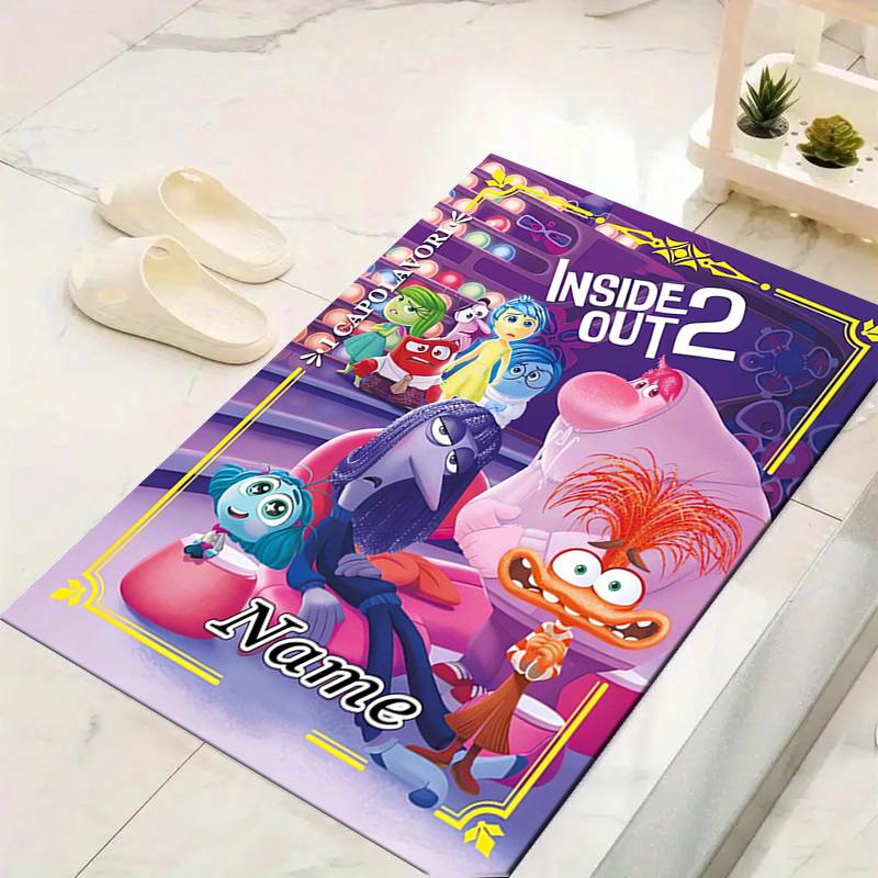 Custom 1Pc Inside Out Emotions Rug Office Carpet Indoor Outdoor Entrance Doormat Nonslip Soft And Comfortable Living Room D91681