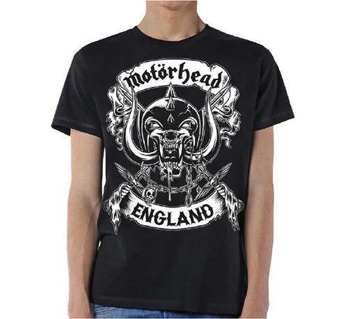 Motörhead Crossed Swords England Crest Official Merchandise T-shirt M/L/XL New XL