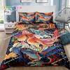 Japanese Style Scenery Art Bedding Set Single Twin Full Queen King Size Bed Set Adult Kid Bedroom 3D Print Bedding Gift