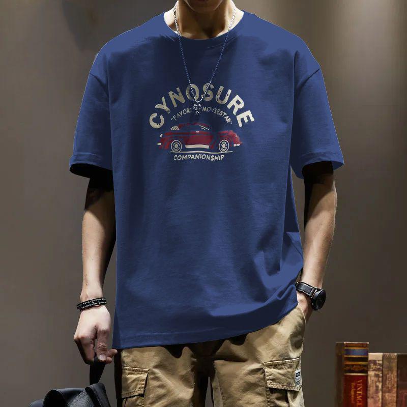 GMXIA Pánská móda Ležérní Letní Jarní Topy a Trička