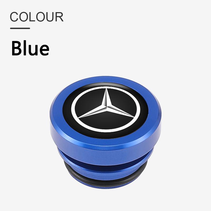 YHB3  Universal Car Cigarette Lighter Cover Dustproof Decoration Cap For Mercedes Benz AMG W211 W203 W204 W210 W124 Auto Accessories