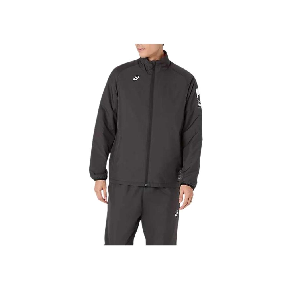 Asics Long Sleeve Comfortable Solid Color Cotton Jacket Men Jackets 2031F178-001