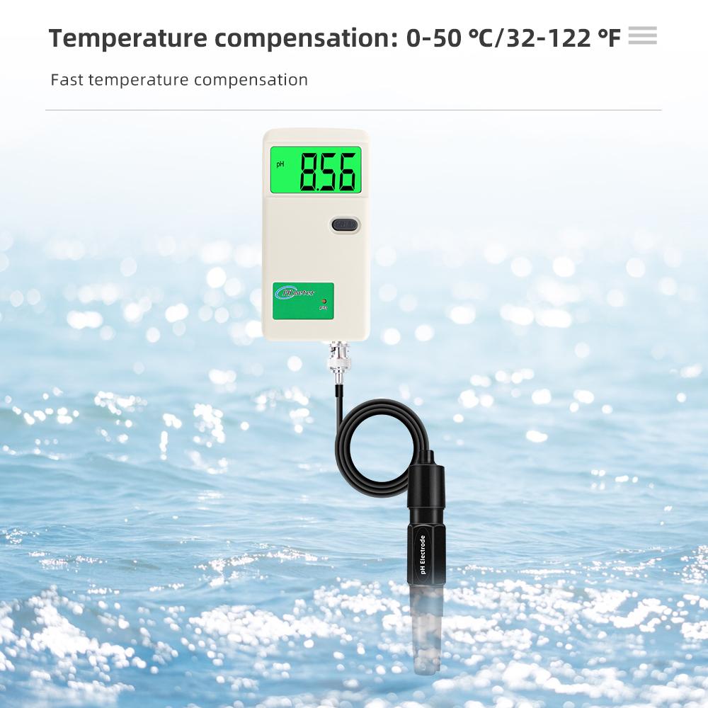 PH-3012 Digital PH Meter High Precision Water Quality Tester Backlight Acidity Tester for  Laboratory Drinking Water Hydroponics