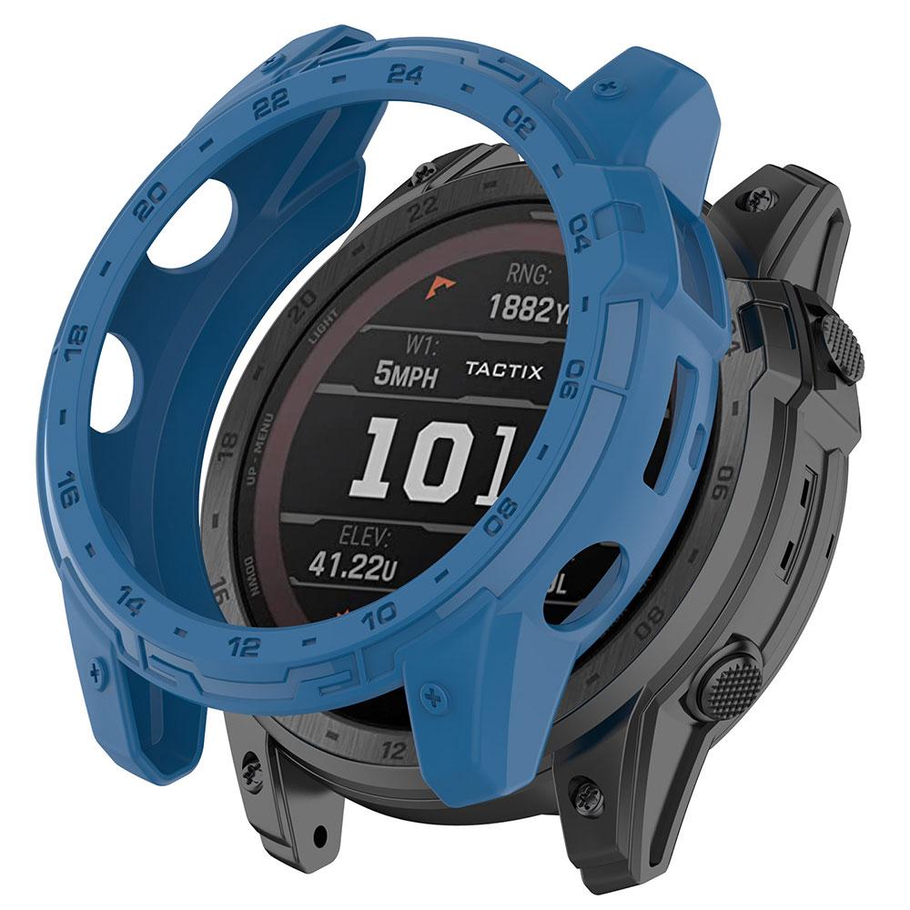 TPU Silikonhülle + Panzerglasfolien für Garmin Tactix 7 Oled Schutzhülle Schale Displayschutzfolie Smartwatch-Zubehör