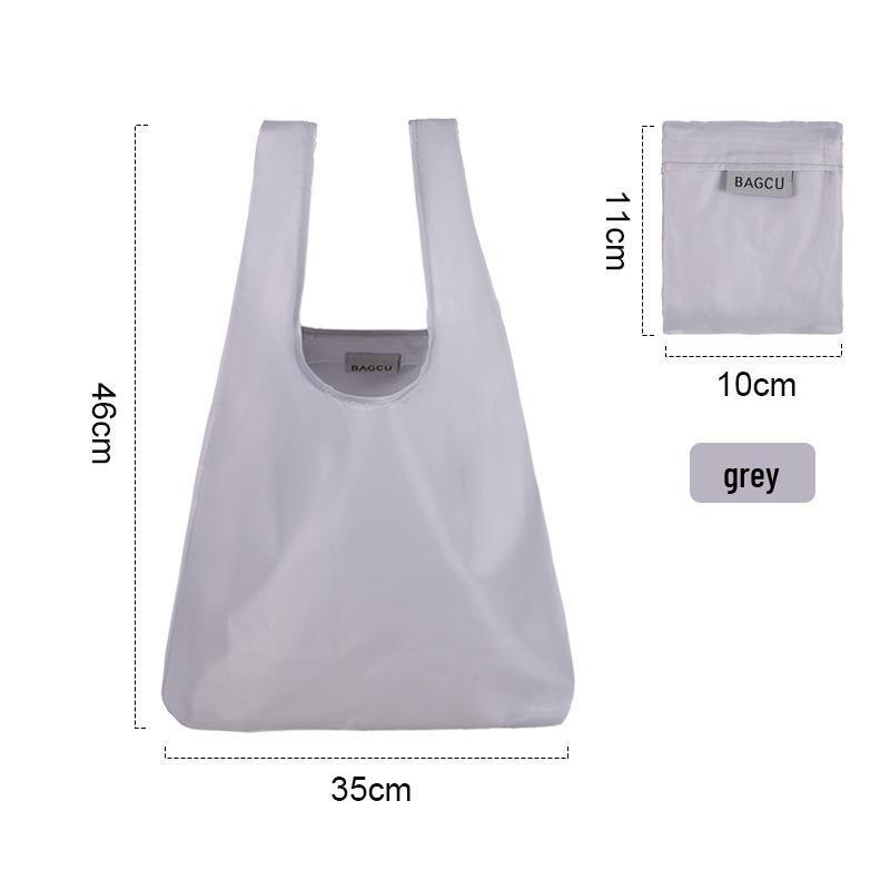 Large-Capacity Oxford Cloth Grocery Bag, Foldable & Portable with Premium Fabric Feel