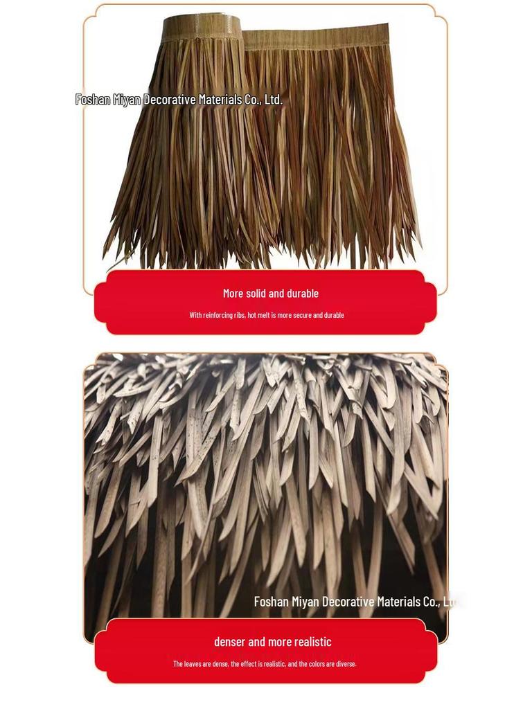 Waterproof Artificial Thatch Roof Decor