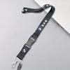 For M Universal Motorrad Lanyard Nylon Printing Emblem Black Style Keychain motorcycle accessories gadget auto Fashion Gift