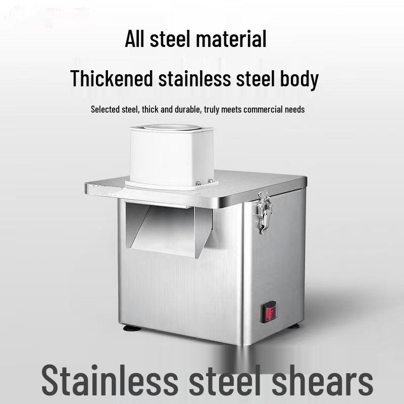 Multi-functional Electric Vegetable Cutter & Dicer with Stainless Steel Blades