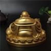 Golden Chinese Feng Shui Laughing Buddha Statues Ornaments Big Maitreya Buddha Sculpture Figurines Home Decoration Gifts