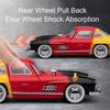 1:22 300SL Lambor V12 GT Cars Toys Alloy Models with Light Sound Miniature Vintage Car Wheel Pull Back Vehicles Kids Adult Gifts