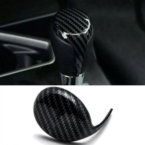 For Toyota RAV4 2014-2018 Look Inner Gear Shift Knob Cover Trim ABS Carbon Fiber