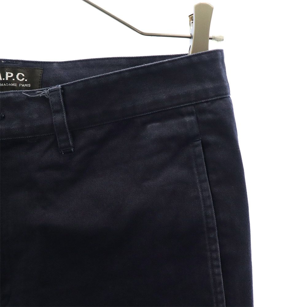 A.P.C. Long Pants S Navy Straight Pants Men's Used