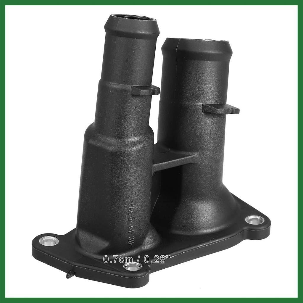 Motoforti Engine Coolant Thermostat Housing Assembly 2S6G-9K478-BC for Ford Focus MK2 2004-2011 1.4 16V 1.6 16V Long-lasting